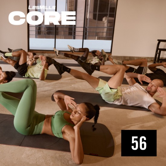 LESMILLS CORE 56 VIDEO+MUSIC+NOTES